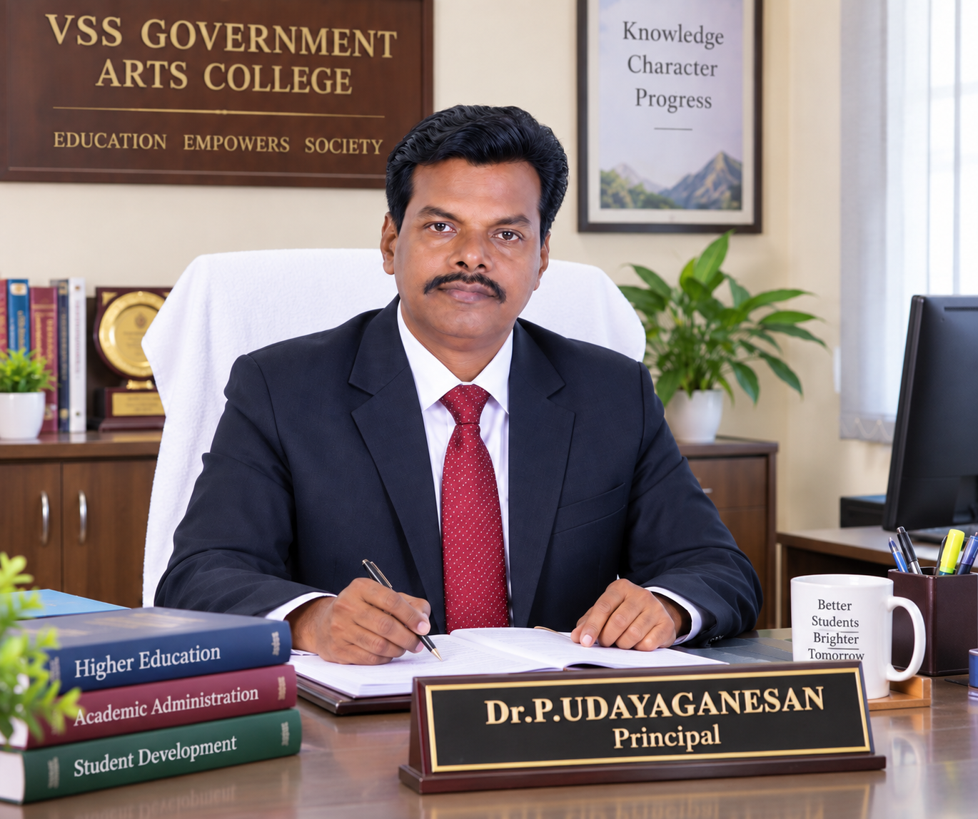Dr. P. Udayaganesan - Principal